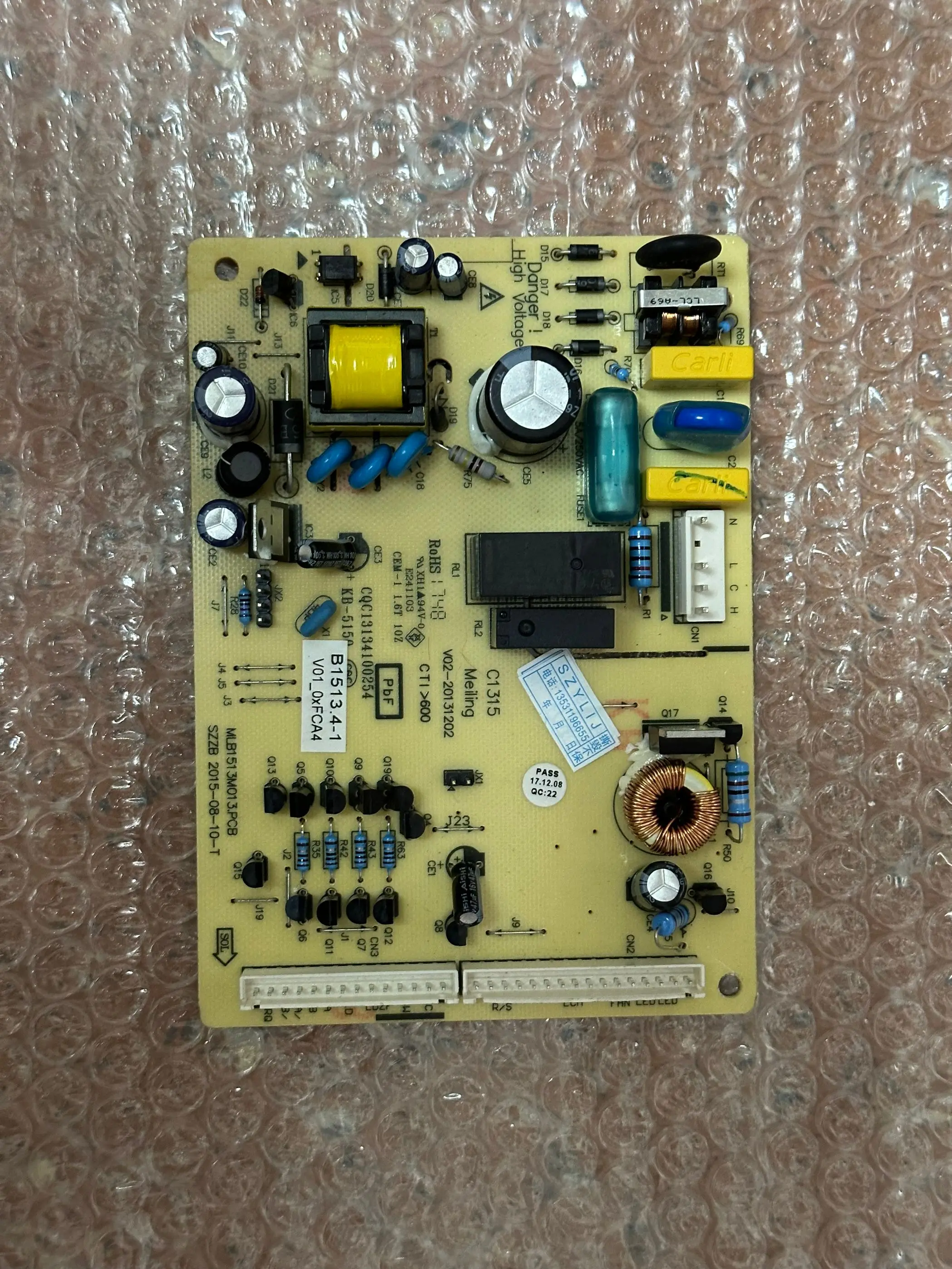 

B1513.4-1 MLB1513M013PCB C1315 Meiling V02 неэтикет301sgd C1315 .4-1 океан- mrf-nc3308b