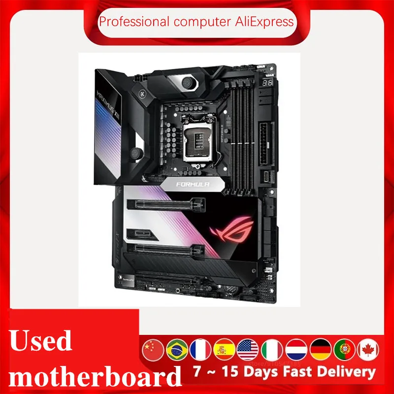 Used For Asus ROG MAXIMUS XII FORMULA Original Desktop For Intel Z490 DDR4 PCI-E4.0 Motherboard LGA 1200 Support i9 10900K CPU