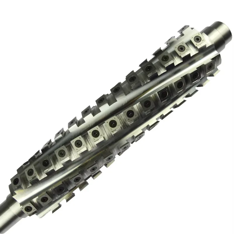 DH Helical Spiral Cutter Head Spindle Jointer Woodworking Machinery Tool Cutter Head for Wood Cutting