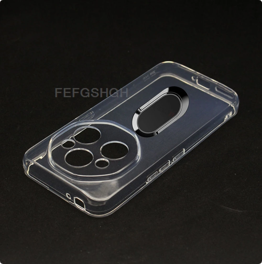 For Oukitel WP210 5G 6.7" OukitelWP210 WP 210  WP210 Back Ring Holder Bracket Phone Case Smartphone TPU Soft Silicone Cover