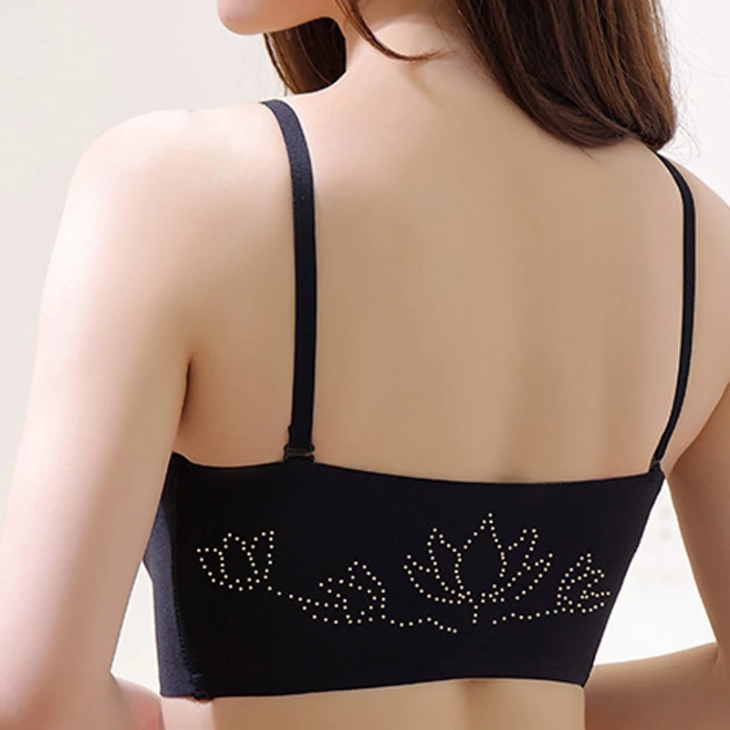 Strapless Bra for Woman Invisible Tube Tops Seamless Breathable Wireless Wedding Brassiere Push Up Bras Lingerie Sexy Bralette