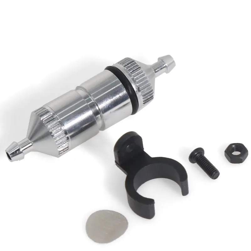 Filtro de combustível de carro rc, peças de motor nitro, filtro de tanque de combustível 1876 para kyosho mp10 mp9 1/8 rc, peças de atualização de carro, acessórios