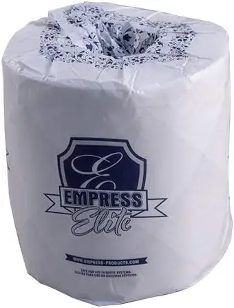 

Empress Elite Premium Bath Tissue White 2 Ply 4.5" x 3.25" 500 Sheets 96 per case