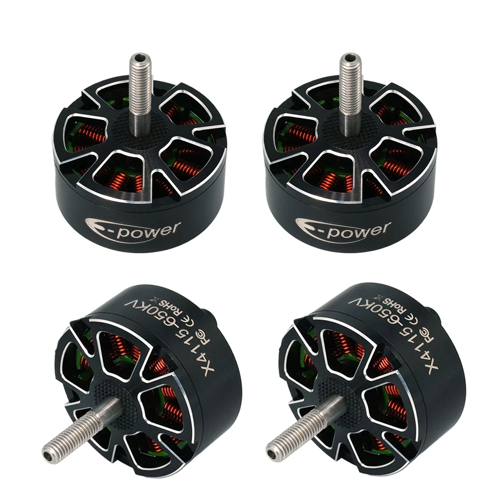 

4pcs/lot Hot 4115 X4115 400KV / 650KV 3-8S Brushless Motor Compatible 13/15/16inch Propeller for FPV RC Racing Drone Parts