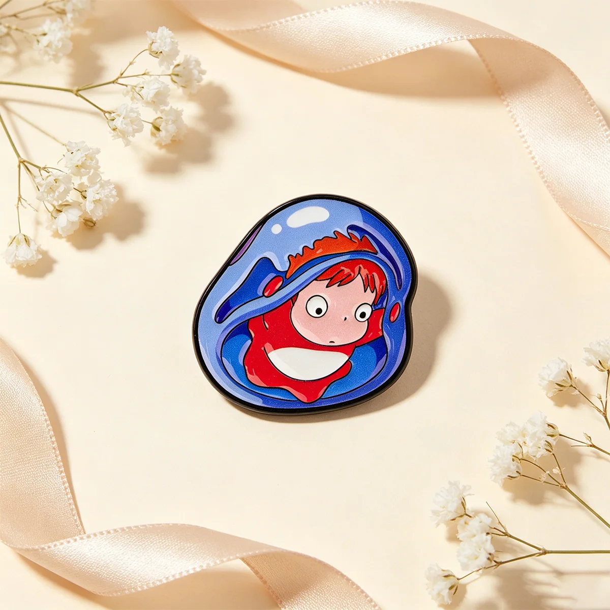 2er-Set Cartoon-Feuer-Emaille-Pins, Anime-Film-Cosplay-Abzeichen, Broschen für Rucksäcke, Taschen, Kragen, Revers, Dekoration, Schmuck, Freunde-Geschenke – Detail 6