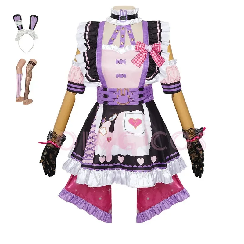 

DY2025Maria Marionette 2.0 Cosplay Carnival Uniform Costume Wig Anime Halloween Costumes Women Game