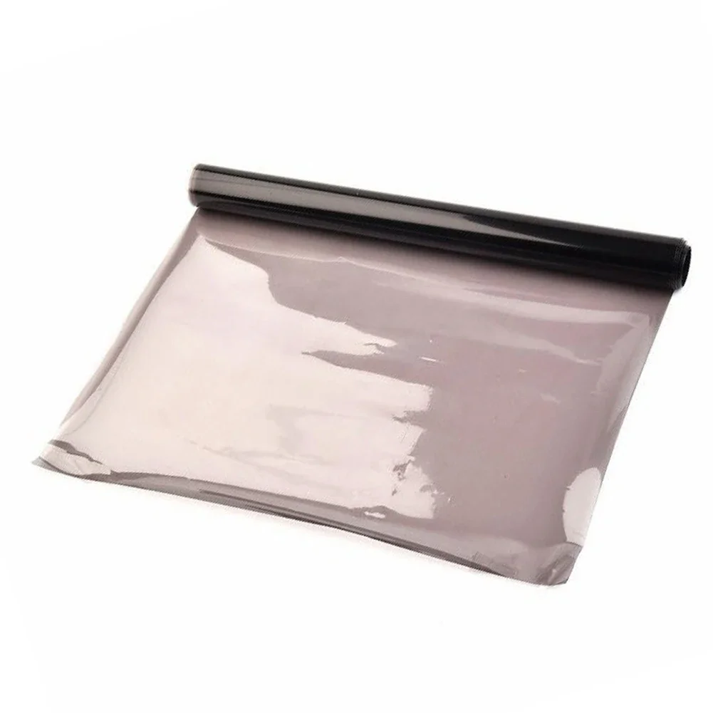 1pc Glossy Headlight Taillight Fog Light Windshield Tint Film 30x60cm For Any Cars SUVs Trunks Light Black Vinyl Film Sticker