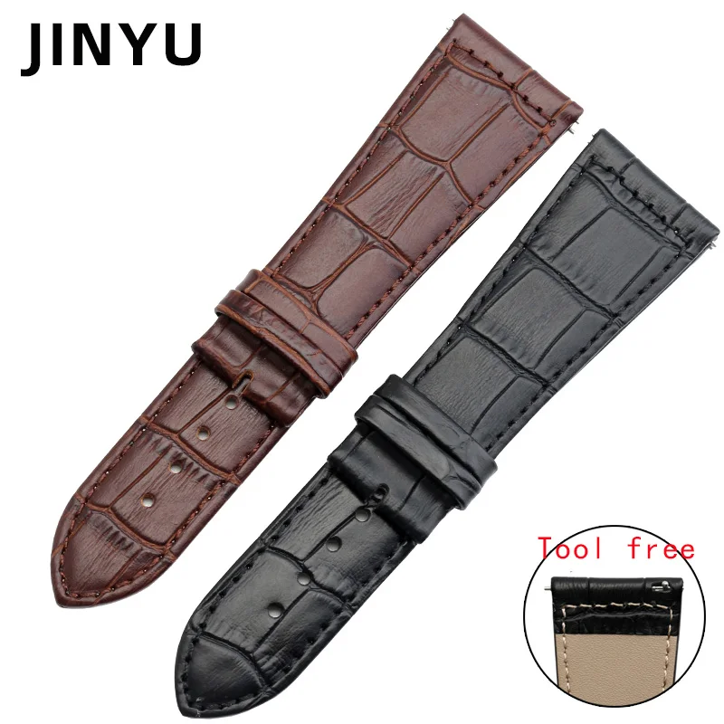 For Franck Muller cowhide WatchBand FM Watch Men Women 22 26 30mm Watch Band Apple Watch Strap 30mm