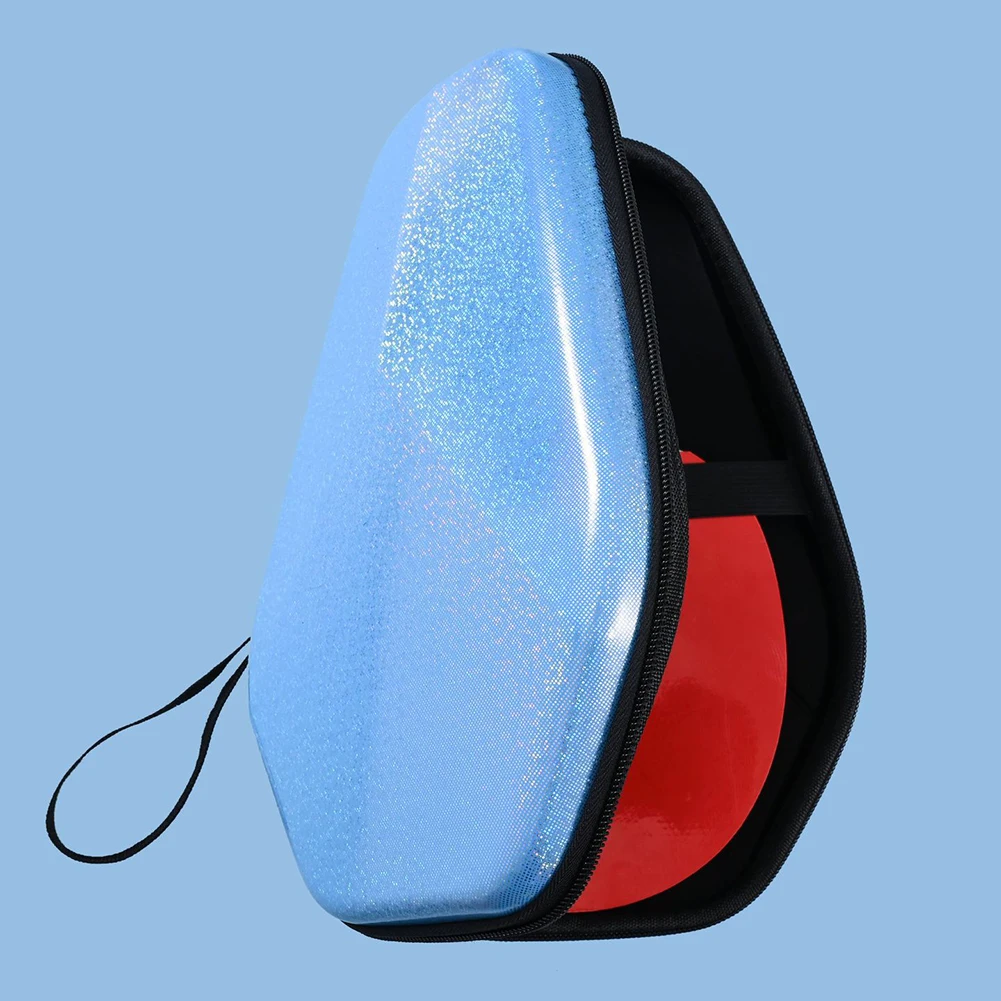 1 Pcs Table Tennis Racket Bag EVA Large Capacity Hard Shell Table Tennis Paddle Box Case Storage Bag Outdoor Sports Accessories