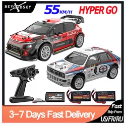 55KM/H Hyper Go MJX 14301 14302 14303 1/14 RC Car Brushless  2.4G Remote Control 4WD Off-road Racing Car RC Truck Electric Toy