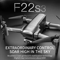 SJRC F22 S3 PRO Drone 4K Camera GPS HD 5G WiFi FPV 3 Axis Gimbal EIS Professional Brushless Quadcopter With Cam RC Foldable Gift