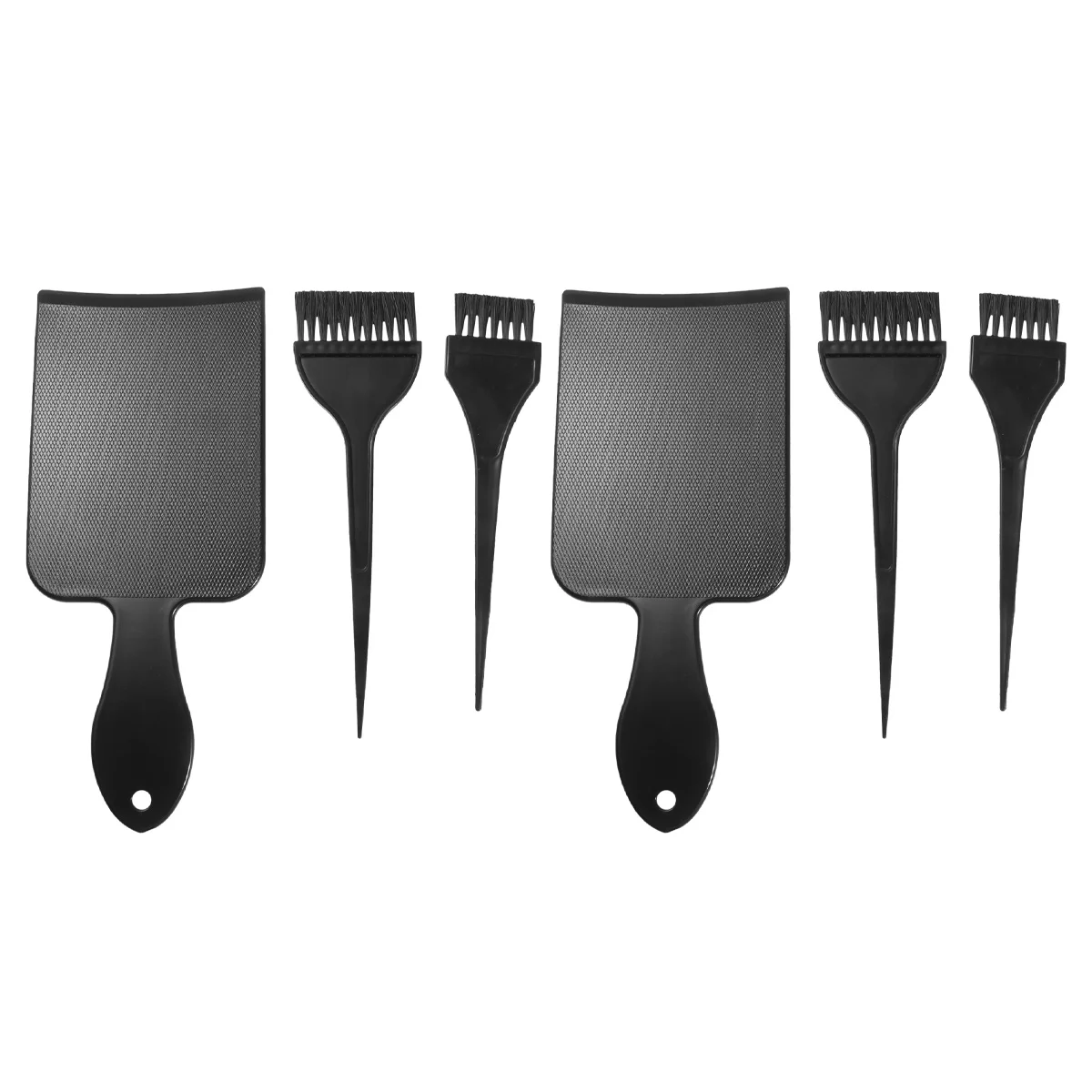 

2Set Hair Dye Kit Hair Coloring Boards and Brushes Essential Professional DIY Hairdressing Tools Home Salon Accessories Black