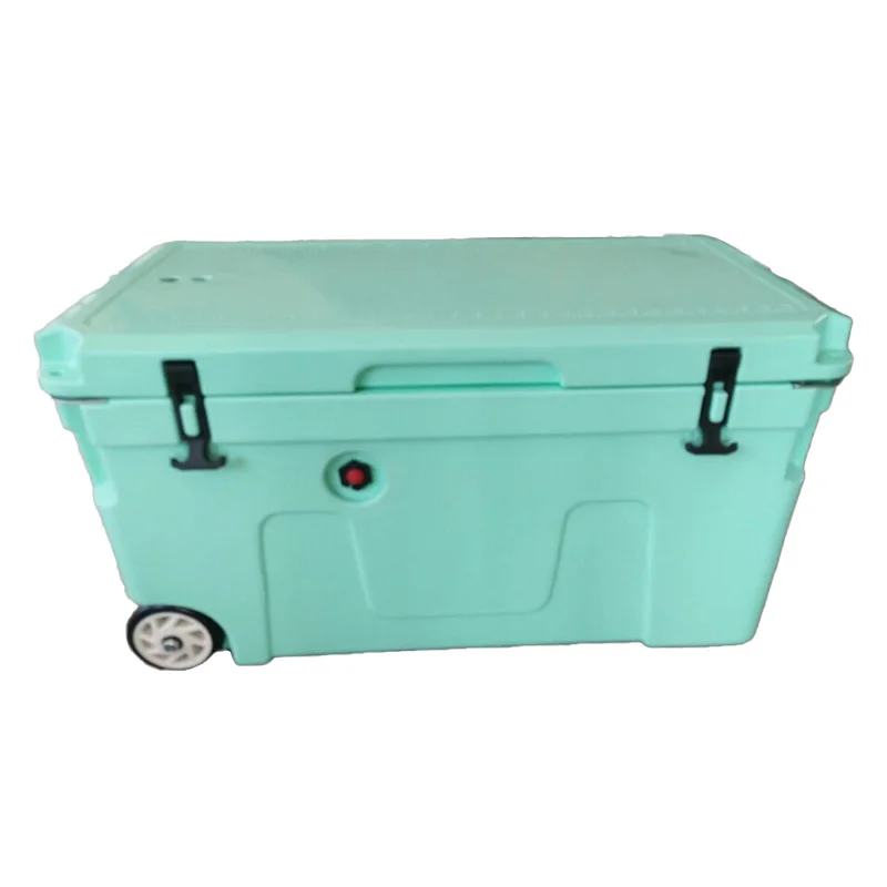 

90L Portable Insulated Cooler Box Rotomolded Food-Grade LLDPE Keeps Ice 5+ Days. for Camping Fishing Hunting