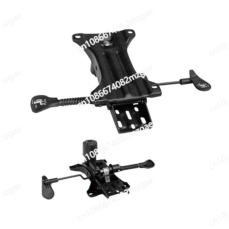 Butterfly Base Reinforced Tray Mesh Reclining Office Chair with 3-4 Stage Locking Mechanism and Tail Plate Hardware