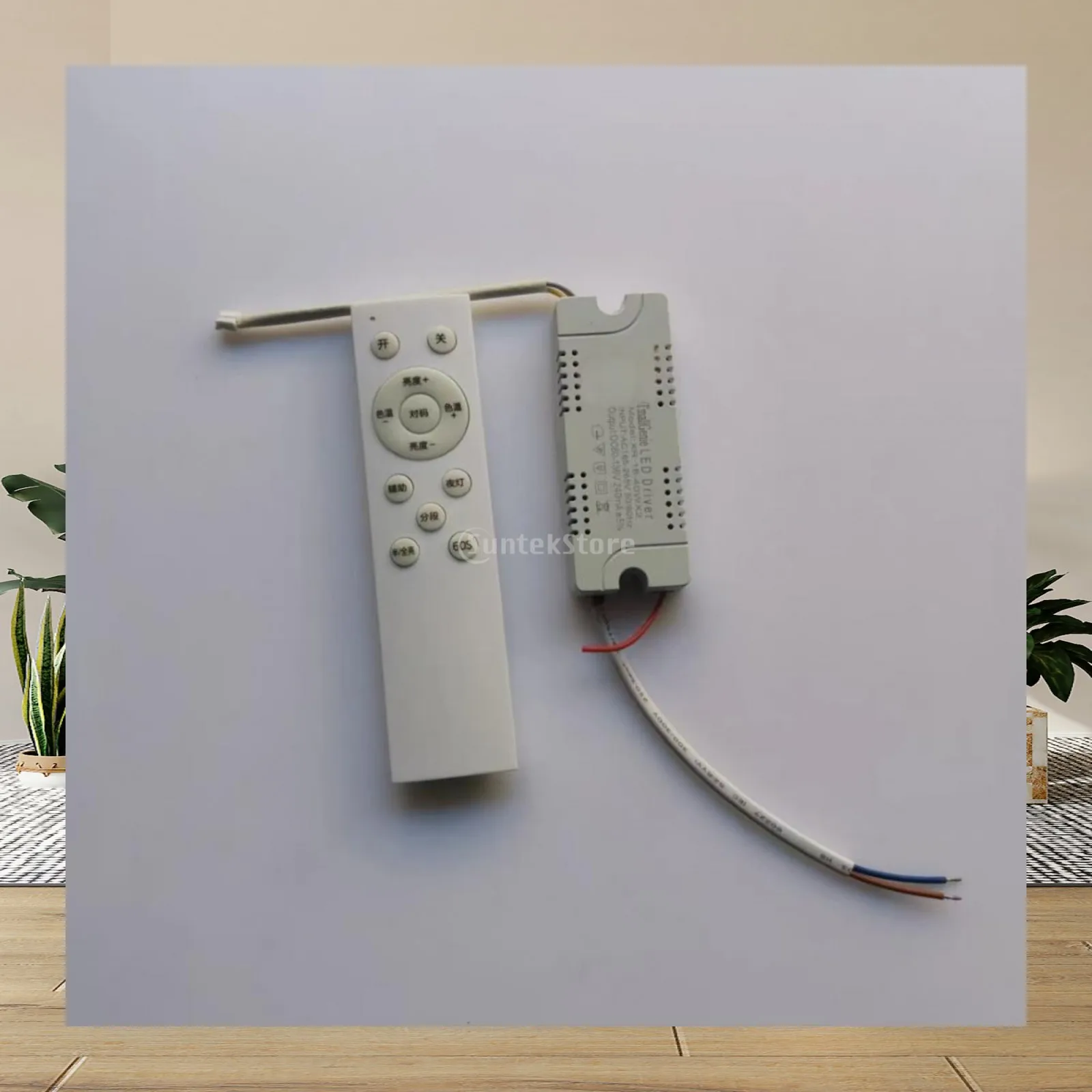 Ceiling Light Remote User Friendly Programmable Lighting Control Accessory for Home Interior Rooms