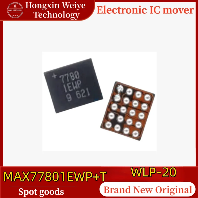 (3/30 pieces) MAX77801EWP+T MAX77801EWP Marking +7780 1EWP WLP-20 DC-DC Power Management IC Original In Stock Fast Shipping