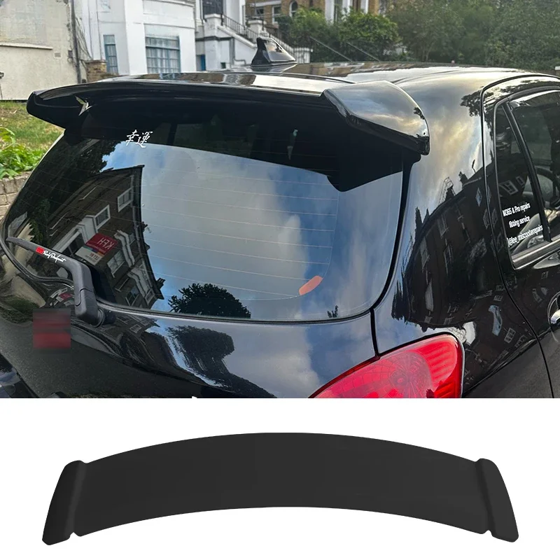 

New！ Rear Trunk Lid Spoiler Wing 2008 - 2013 ABS Material Customize Color DIY Paint Sport Car Spoiler Use For Toyota Yaris