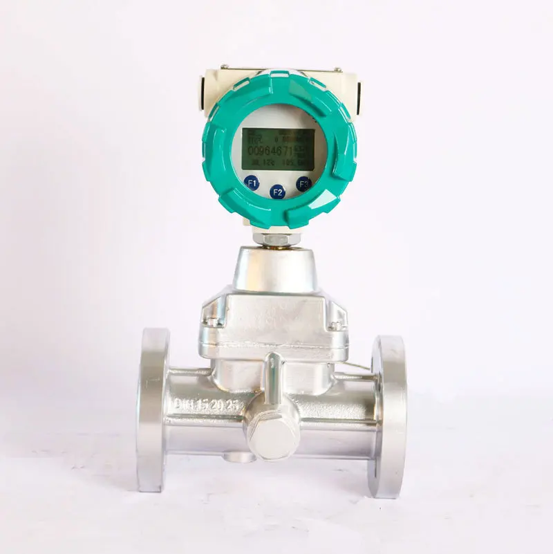 Vortex precession flowmeter 304 stainless steel intelligent flowmeter oxygen vortex precession flowmeter