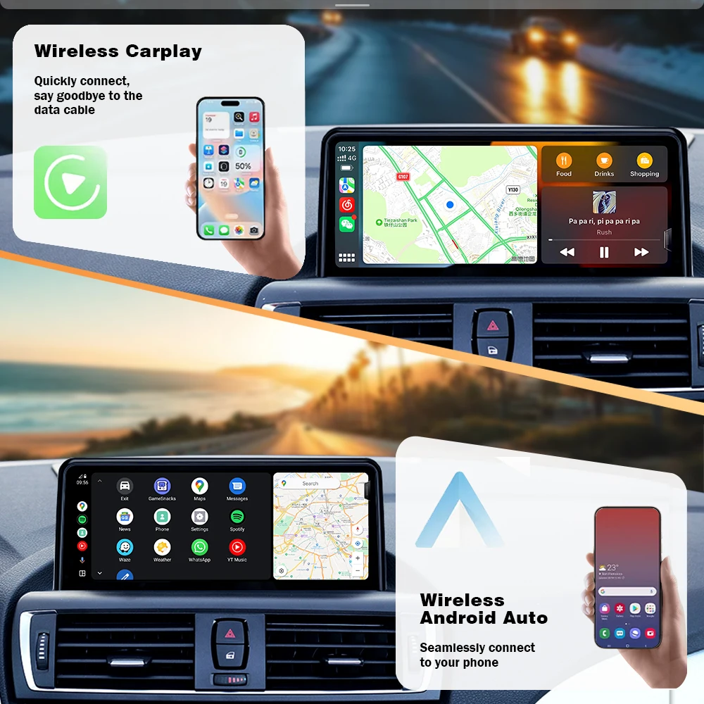 راديو يوتيوب بديل للسيارة مقاس 10.25 بوصة من AUTOTOP لسيارة BMW 2 1 Series F20 F21 F22 F23 2011-2017 NBT، Carplay اللاسلكي Android Auto #4