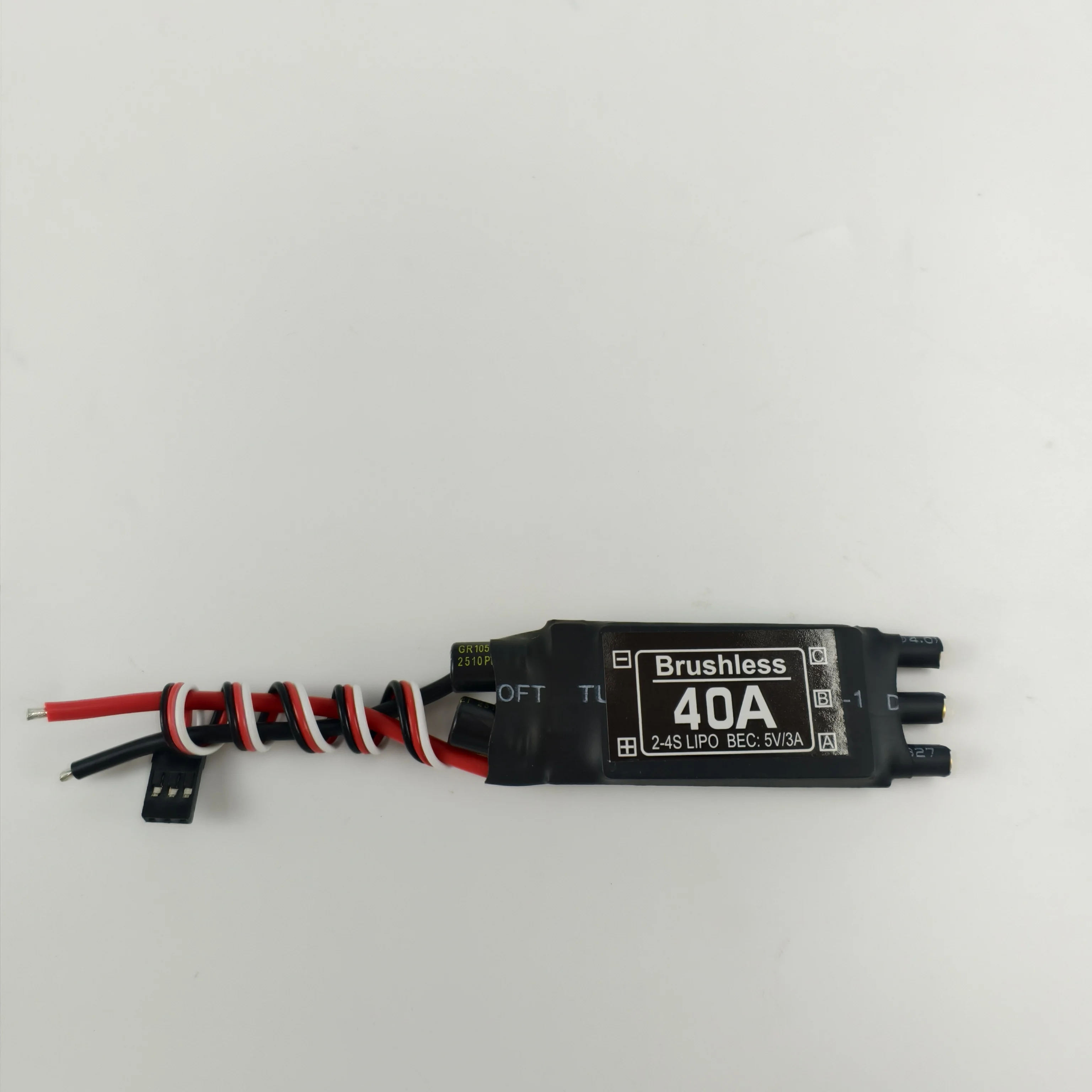 30A/40A ESC bürstenloser elektronischer Geschwindigkeitsregler 2-4S mit 5V3A UBEC für RC FPV Quadcopter Starrflügelmodellflugzeuge