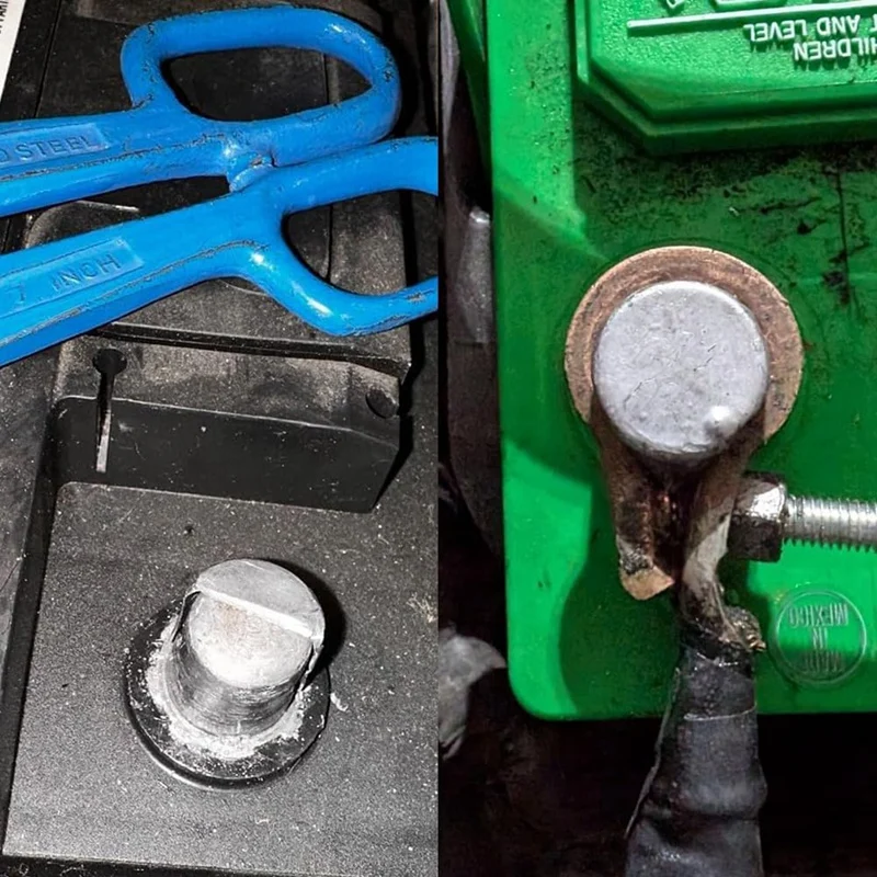NCSMT Battery Terminal Cleaning & Repair Kit with 5 Shims 2 Brushes and 12 Washers for Car Repair and Maintenance