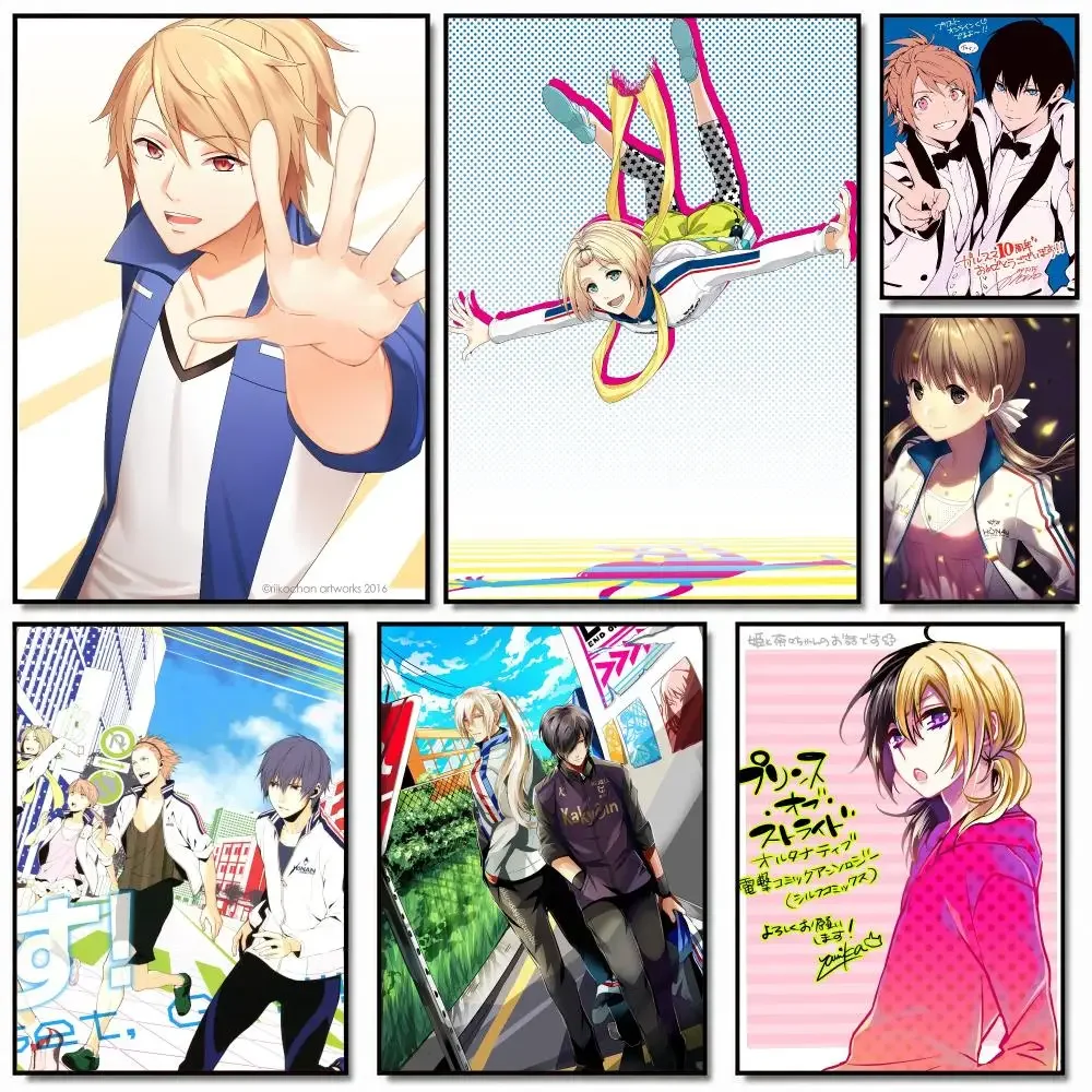anime P-Prince of Stride Alternative-E Painting Calligraphy Artwork for Home Bedroom Office Wall Decoration Gift
