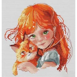 12654 Cross Stitch Kits Sets For Embroidery Cross-stitch Cross Stitch Complete Kit Stich Cross Stitch Set Needle Arts & Craft