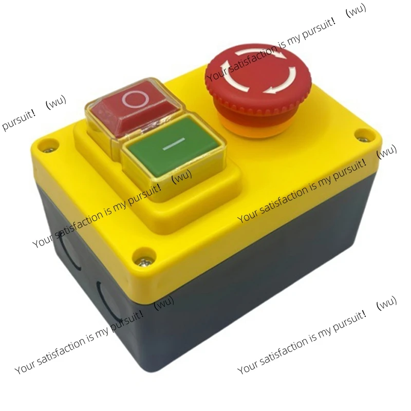 Hot KJD17D 250V 16A Electromagnetic Push Button Switch Emergency Stop Switches For Electric Tools & Machine Tool Equipment