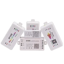 RGB Controller Dimmer Driver SP105E SP110E SP108E SP107E WIFI/Music Sync/Bluetooth Addressable Led Light Controller DC5-24V