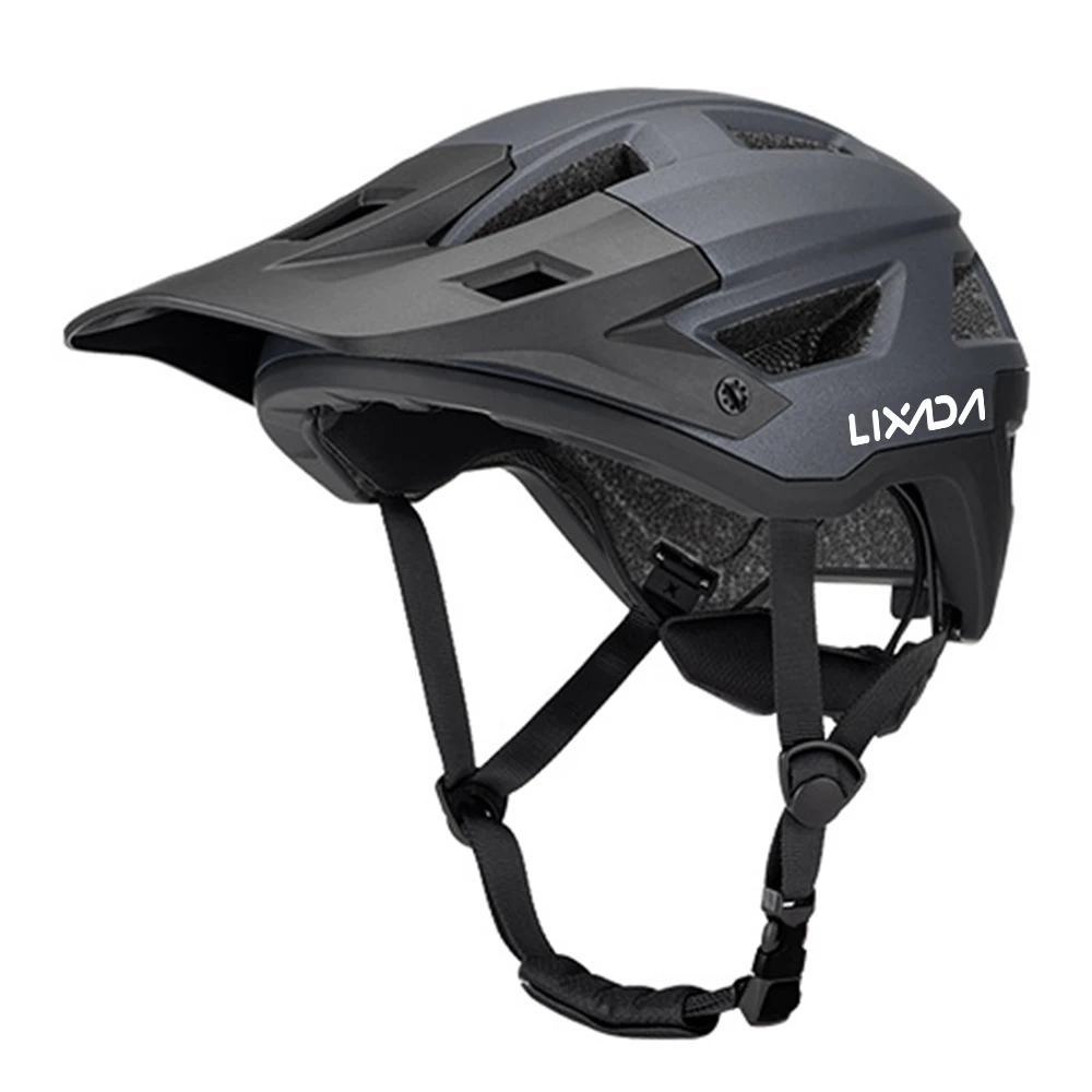 Lixada Fahrradhelm Herren Damen MTB Rennradhelm 55–61 cm verstellbares Zifferblatt abnehmbares Visier Belüftung 14 Belüftungsöffnungen Fahrradhelm – Detail 8