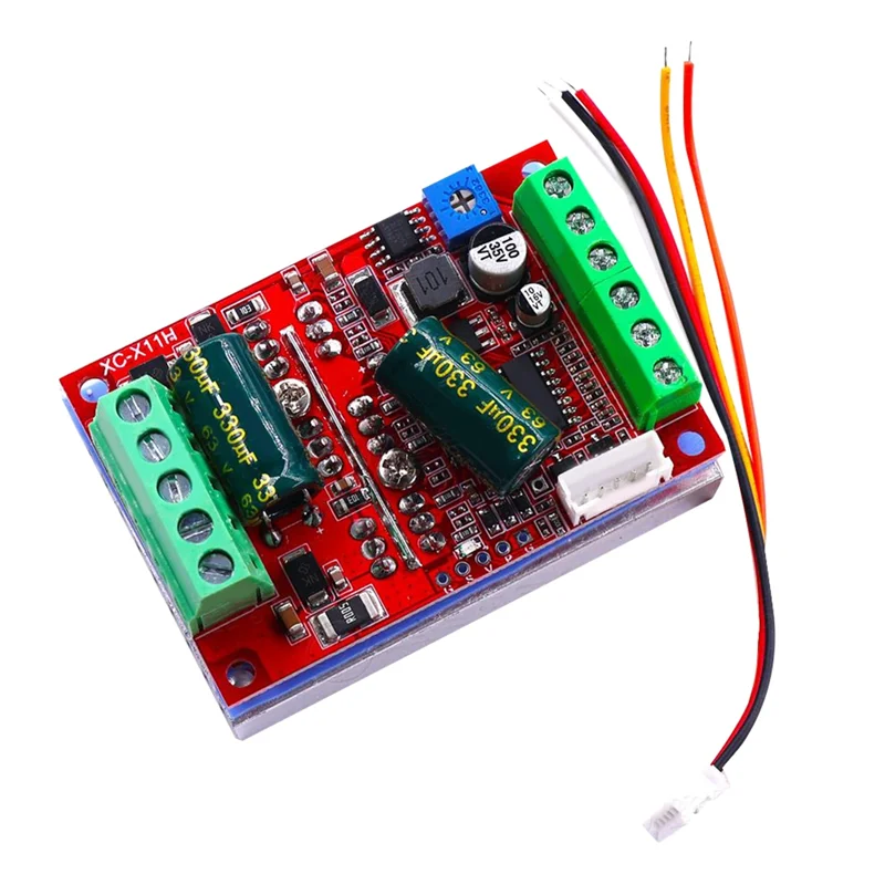 DC 6-60V 16A 400W 3 相ホールブラシレスモーターコントローラーボード BLDC PWM PLC ドライバーモジュール
