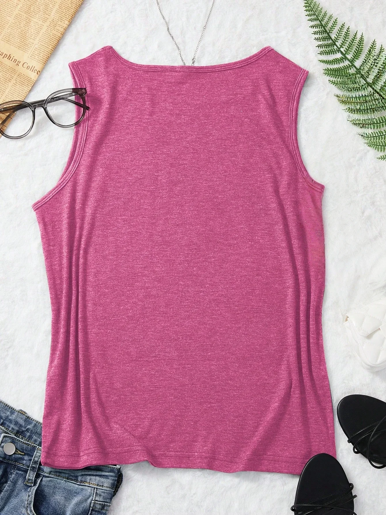 Fashion and versatile top choice women's vest, the item I recently purchased, as a daily gift and holiday gift