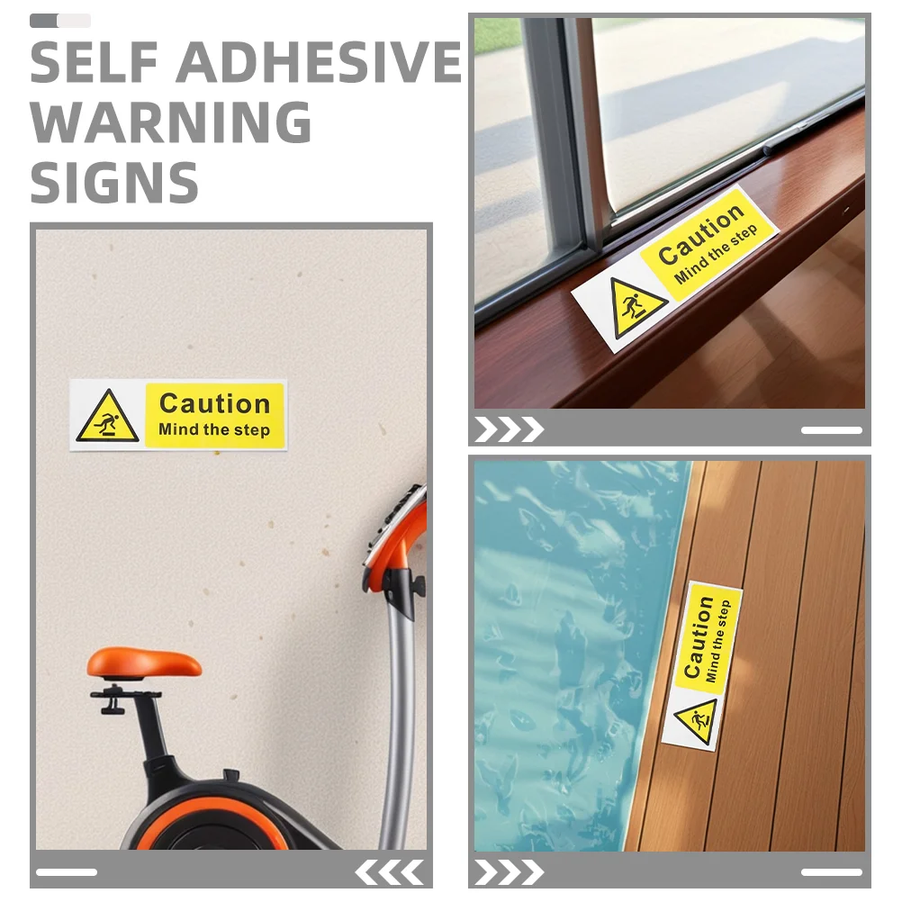 2 Pcs Safety Signs Caution Floor Decal Do Not Touch Warning for Workplace Stickers The