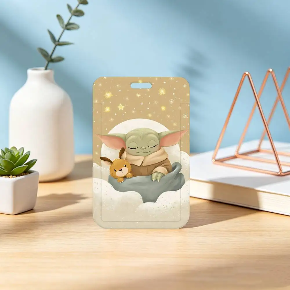 Kawaii Baby I-YodaS Niedlicher Ausweishalter für Büro, Schule, Namenskarten und Ausweise – Detail 5