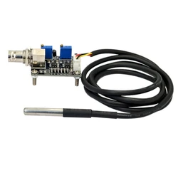 Liquid PH 0-14 Value Sensor Module Accuracy 0.1pH + BNC Connect Terminal PH Electrode Probe Kit, PH Detection detector