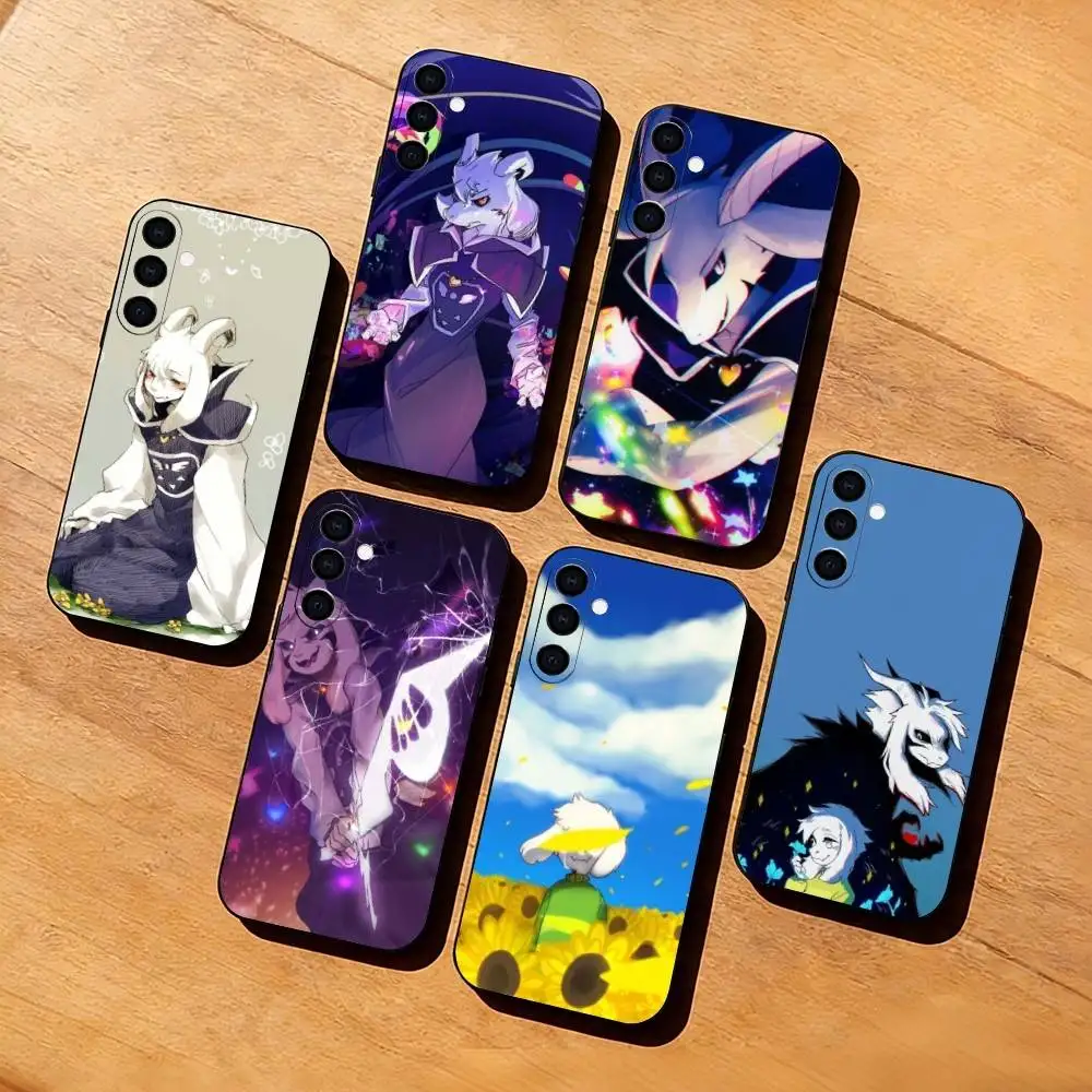 U-Undertale Game A-Asriel Dreemurr  Phone Case For Samsung Galaxy A73,A72,A71,A70,A53,A52,A51,Others Soft Black Cover