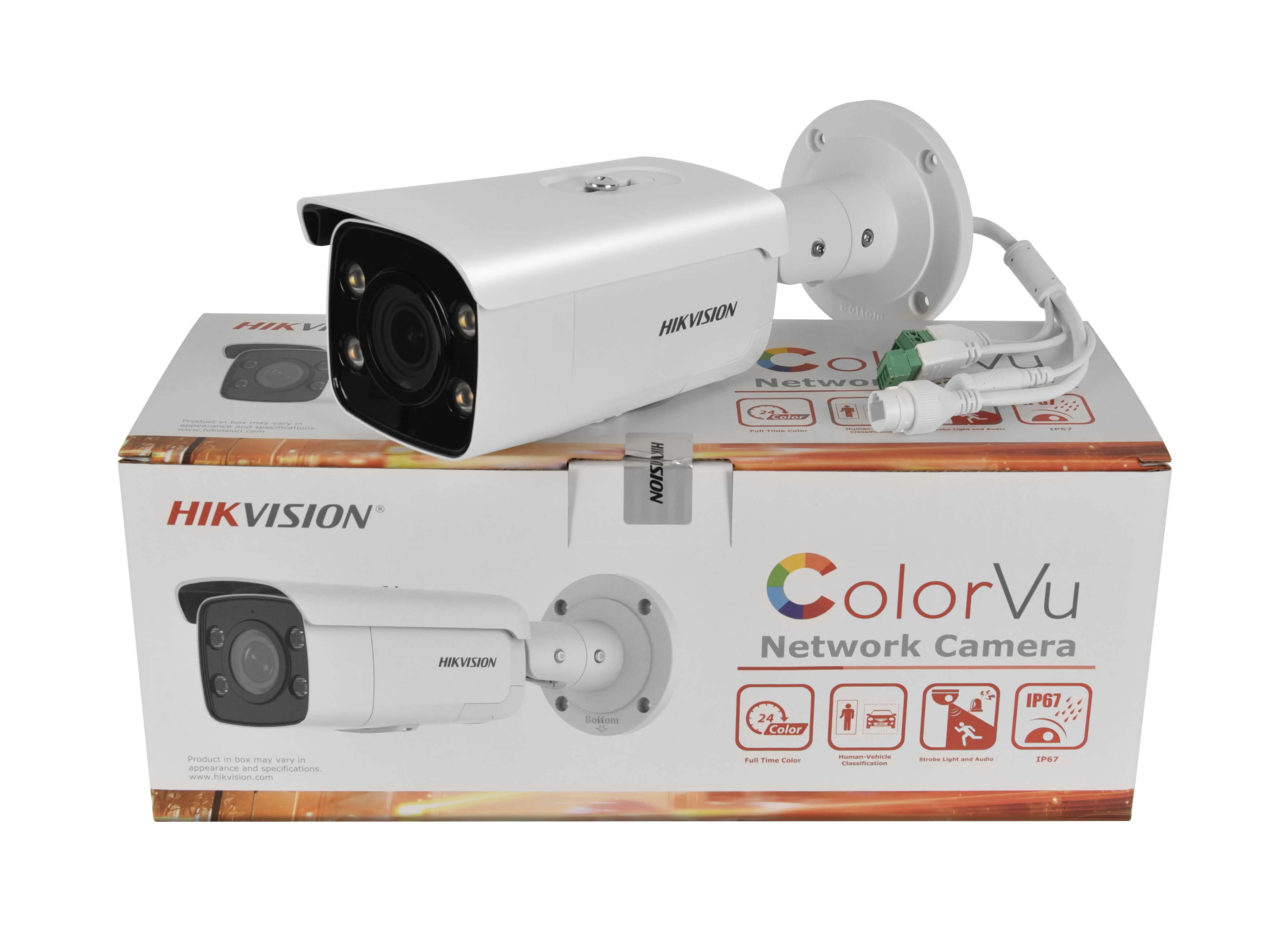 Imagem -06 - Hikvision-câmera ip Bullet com Microfone e Alto-falante Integrados Ds2cd2t87g2-lsu sl 4k Poe Luz Estroboscópica Colorvu Aviso Sonoro Ip67 8mp