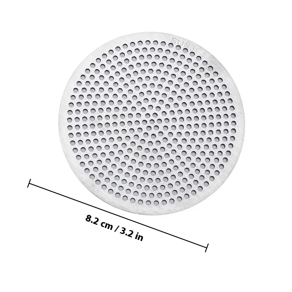 غطاء تصريف الشعر للحمام، غطاء تصريف من الفولاذ المقاوم للصدأ، شبكة مرشحة مرتبة للمنافضة المنزلية، حل مناسب عالمي سهل التنظيف