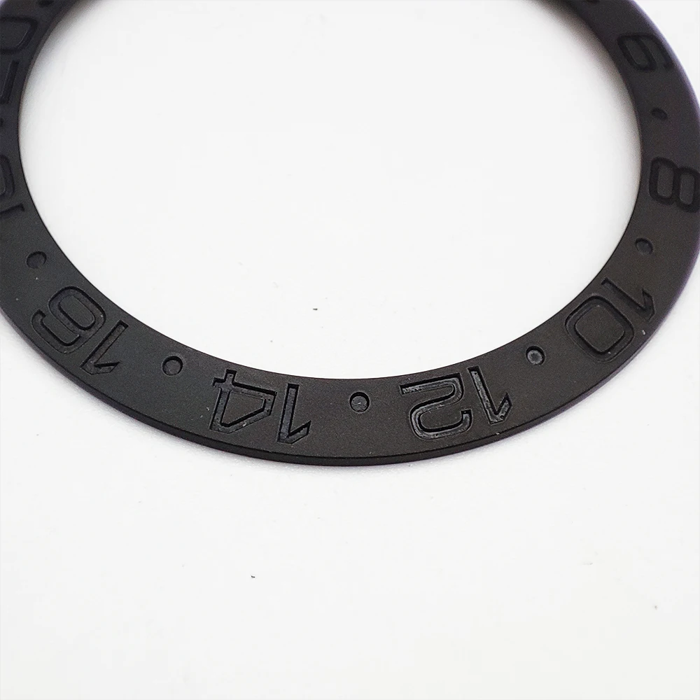 38mm Watch Ring  frosted  Ceramic Bezel Insert Ring for GMT Watch 40mm Casing Watch Accessories Inner diameter 30.5mm