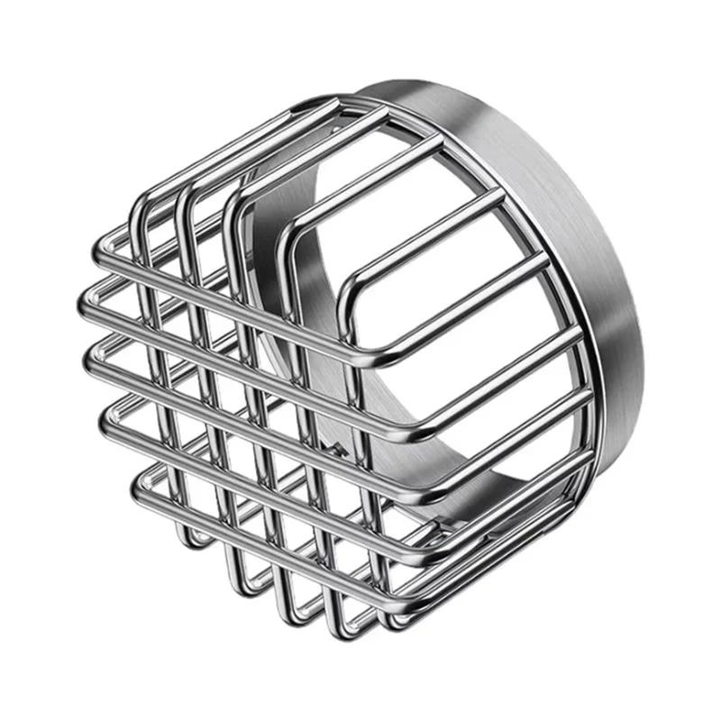 AT44-Floor Drain Cover Stainless Steel Downspout Mesh Filter Anti-Blocking Sewer Filter Cover For Bathroom Balcony Indoor