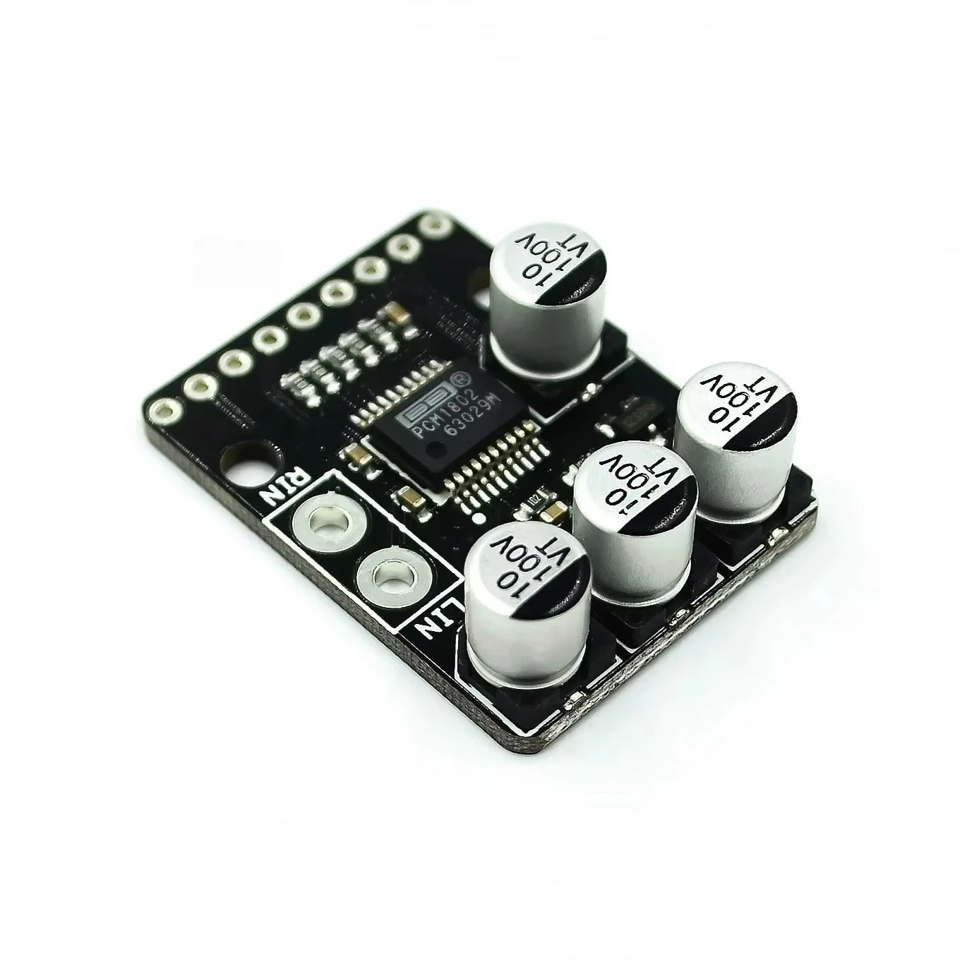 1/3PCS  PCM1802 Audio Stereo A/D wandler Board ADC Decoder 24bit 96 kHz Digital PCM AV Verstarker Spieler Bord ANALOG-INPUT