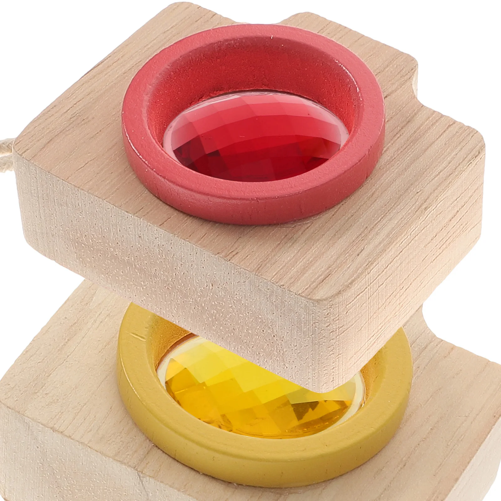 

8 PCS Wanhua Tube Colored Prism Lens Diy Craft for Homemade Supplies Material Plastic Materials