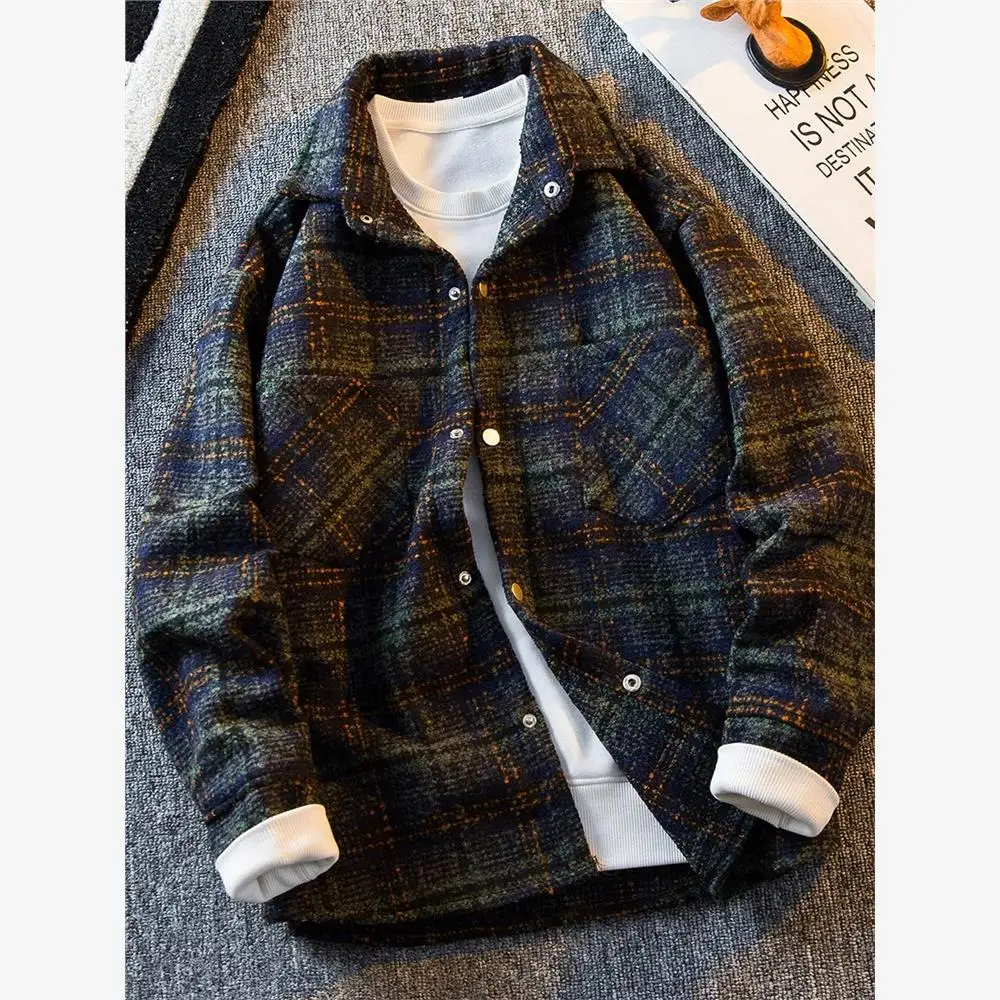 سترة رجالية بأسلوب عتيق، موضة كورية عصرية، أكمام قصيرة، ياقة على شكل V، مناسبة لمتوسطي العمر وكبار السن، ماركة فاخرة للترفيه