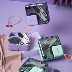 Sewing Box Set Portable and Multifunctional Hand Sewing Storage Box Mini Travel Household Sewing Box Set Sewing Kit