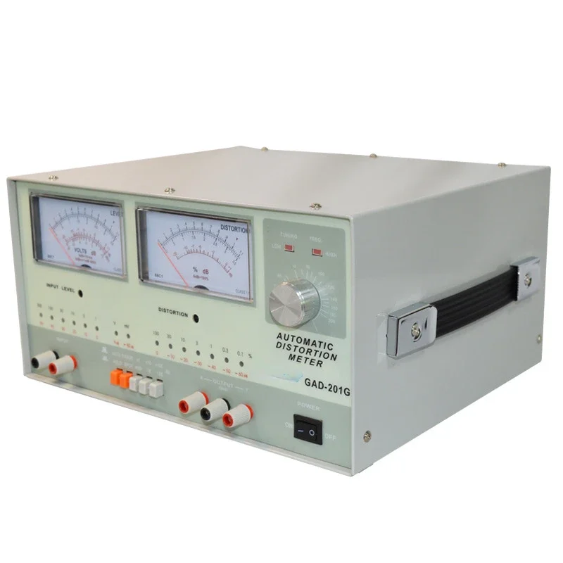 201G AC voltage measurement 1mV-300Vrms 12 gear Detection signal waveform purity tester audio automatic distortion meter