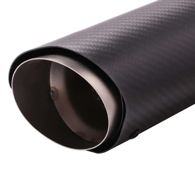 Slip On For ZONTES ZT368 ZT 368 G D M E K 2026 2027 Motorcycle Exhaust Modify Escape 51MM DB Killer Carbon Muffler Mid Link Pipe