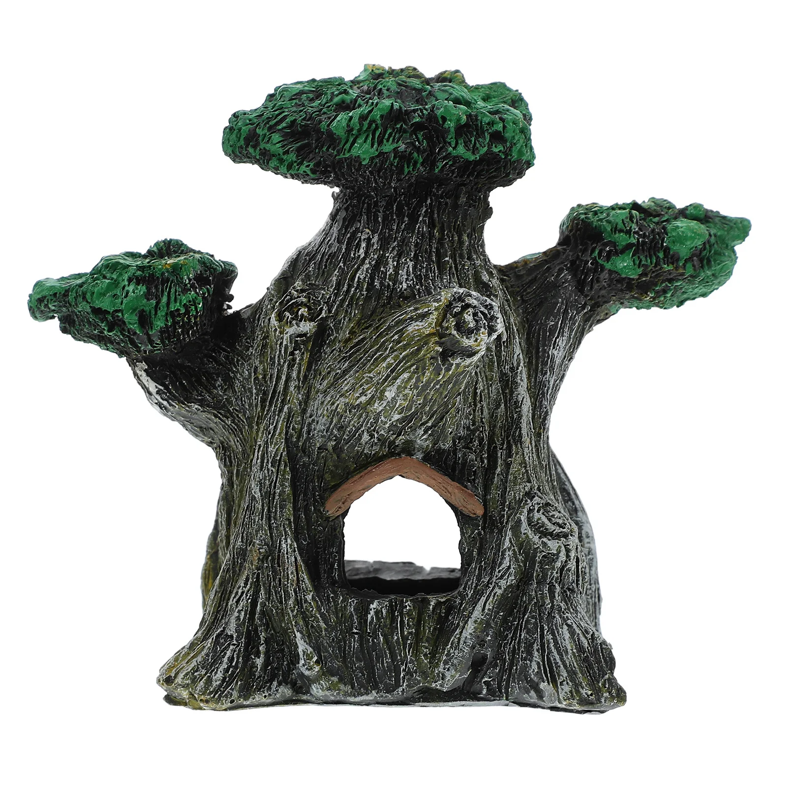 

Fish Tank Decorations Aquarium Caves and Hides for Hideout Ornament Mushroom Tunnel Driftwood Resin Large