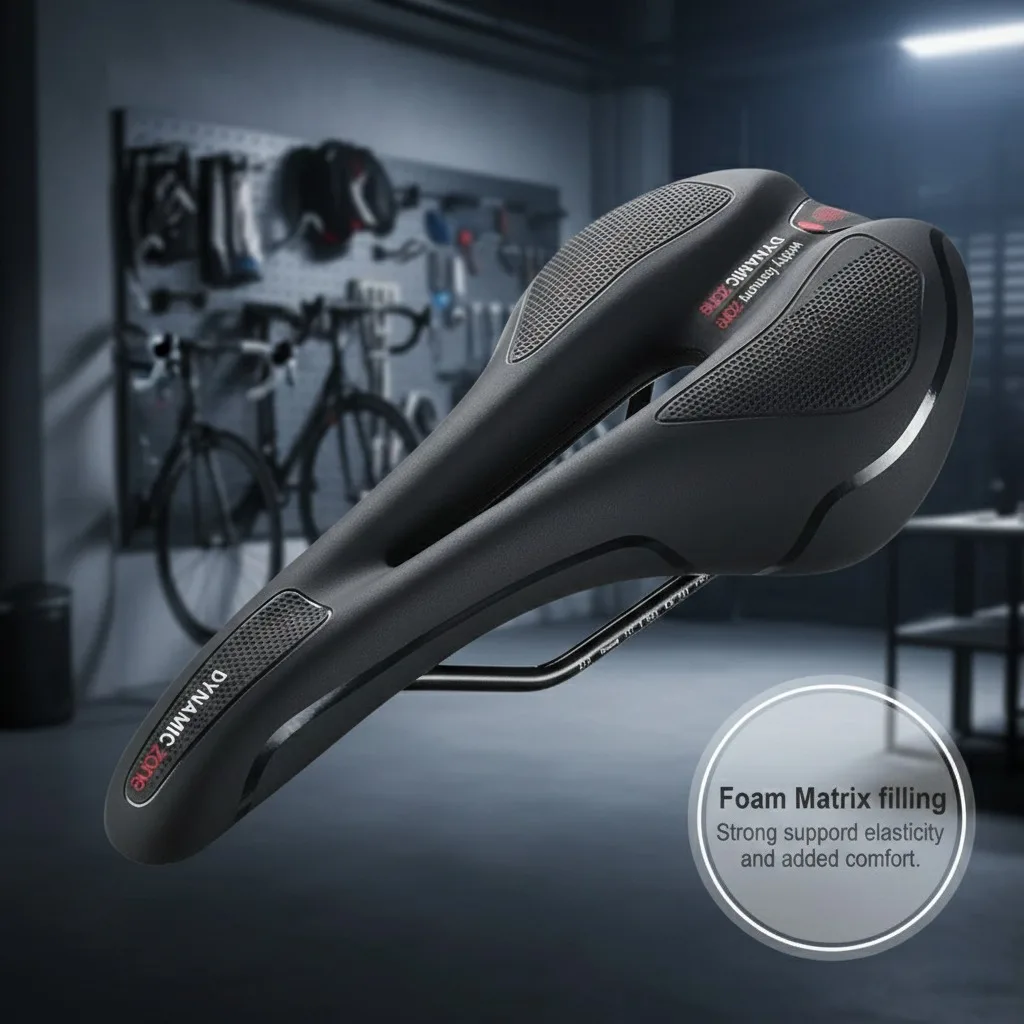 

Bicycle Saddle MTB Road Bike Seat Hollow Breathable Ergonomic Pro Racing Shock Absorbing Cushion For Mountain Cycling Gear 1pc