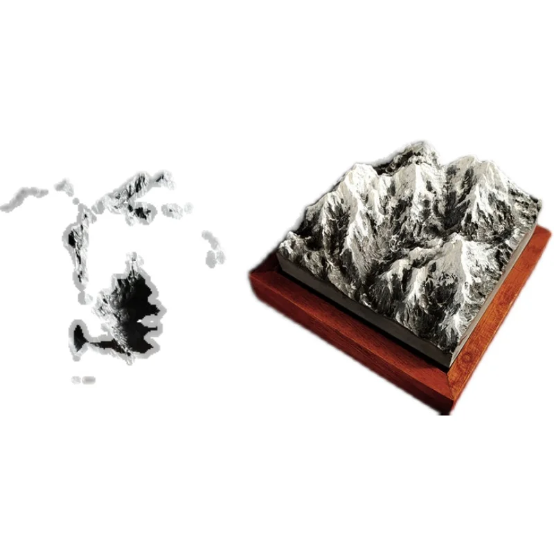 

Handmade silicone mold snow mountain big mountain peak