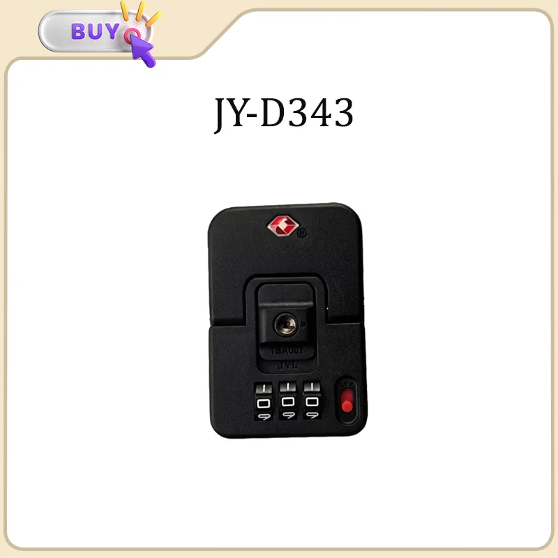 Suitable For JY-D343 Original Baggage Customs Lock Luggage Accessories Combination Lock Simple Portability Anti-theft Security